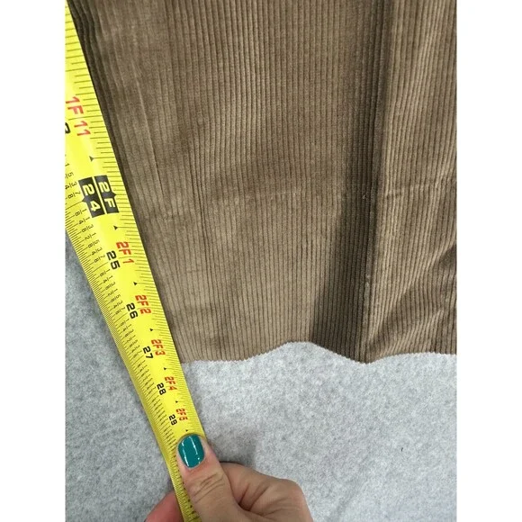 PT TORINO Corduroy Pants Mens Size Italy 54 US 38x28 Brown Slim Fit Cotton